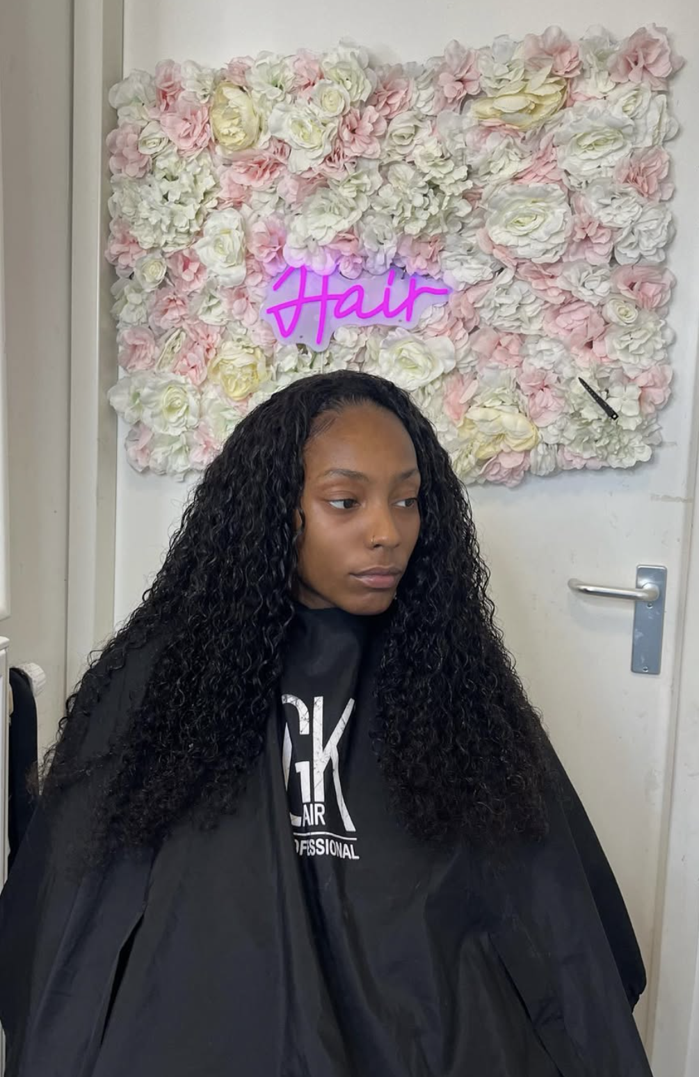 Afro hair weave installation bij Hairitage Amsterdam – Black hair expert